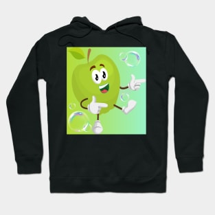 Cute Apple Design Hoodie